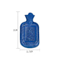 Miniatyrbillede 3 af 5: 500/1000/1750/2000 ml bærbar gummi vinter varmtvandsflaskepose Håndvarmer 500ML