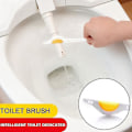 Miniatyrbillede 2 af 5: 1 stk Toiletmundstykkebørster Bløde rengøringsbørsteværktøj Rørsvamp Hjørnebadeværelsestilbehør