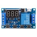 Reläkort Cykel Timing Krets Brytare Timer Fördröjning Trigger Modul 6‑30V Micro USB 5V