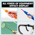 Miniatyrbillede 2 af 2: 4 st Handduksracket Overgrip, Absorberende håndduk, Skid Absorb Sweat Grip Tejp, S for tennisbadmintonracketboll