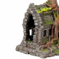 Miniatyrbilde 5 av 5: Inredning Landskap Hemprydnad Hus Akvarium akvarium gömmer sig