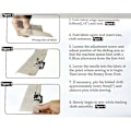Miniatyrbild 4 av 5: 1/3 st Bred rullad set för inhemska symaskiner Snappresser 5to 8 Inches 16mm