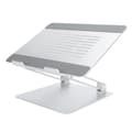 Laptopställ Dator Kylställ Värmeavledning Justerbar Notebookhållare Tillbehör Silver