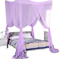 Miniatyrbild 1 av 3: Bed Net Mosquito Nets Mosquito Net Bed Large Mosquito Net Beds Bedroom Bed Cover Flying Insect Protection Purple