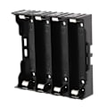 Miniatyrbillede 4 af 5: 10x Batteriholder Box Case Sort Til 4x 13,7v Black