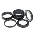 Miniatyrbillede 3 af 5: Autofokus makroforlængelsesrørring til X-pro1 E1 kamera Lens-up Ring Adapterring Black