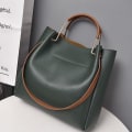 Miniatyrbillede 2 af 5: Læder håndtasker Håndtasker Dame Messenger Bag Big Tote