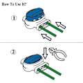 Miniatyrbillede 4 af 4: 3 ledningsstik, Elektriske selvafisolerende pigtailforbindelser 50 stk 50 pcs