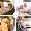 Miniatyrbild 3 av 3: Home Alarm Wireless Patient Elderly Personal Alarm System And Emergency Call Button Pager Alarm For Child And Disabled And Pregnant