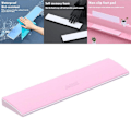 Miniatyrbillede 3 af 5: Pu Keyboard Håndledsstøtte Pad Håndledsstøtte Hånd Palm 61-tast Pink