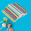 Miniatyrbild 3 av 3: 100 st Lollipop Sticks, Marshmallow Sticks, Food Safety Creative Multi-function Lollipop Sucker Sticks 150*3,5 mm