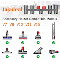 Miniatyrbilde 2 av 5: Holder for Dyson V11 V10 V8 V7 V15 støvsuger, dokkingstasjon (9 spor)