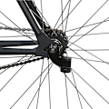 Miniatyrbillede 5 af 5: Cykelanhængertræk Stålbeslag Adapter Kobling Cykelstik Sort 1 Stk