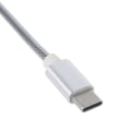 Miniatyrbilde 4 av 4: Adapter Type C Datakabelkontakt Usb C metallledning 11 tommers lader Gylden Golden