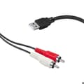 Miniatyrbillede 4 af 4: USB til RCA-adapter - USB 2.0 han - 2 RCA han - 1,5 m - AV-video - Lydoptagelse - TV/Mac/PC-kompatibilitet