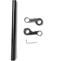 Miniatyrbild 2 av 5: 20 Cm Handlebar Extender Bicycle Aluminum Alloy Bracket Double Handlebar Extension Mount Holder red