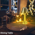 Miniatyrbilde 4 av 5: Touch Sensor Bar oppladbare bordlamper (gyldne) Silver B