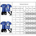 Miniatyrbilde 2 av 2: Den nye Inter Milan Hjemmefotballtrøye Set T-skjorte nr. 10 Unummerert Unnumbered M
