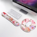 Miniatyrbild 1 av 5: Musmatta Handledsdyna Kudde Memory Foam Musmatta Gummi Tangentbordsdyna Handledsstöd 2-delat set H