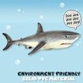 Miniatyrbild 5 av 5: Shark Model Toy, simulering miniatyr djurleksak, liten hajfigur