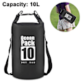 Miniatyrbild 1 av 4: Floating Dry Bag 10l/20l, Roll Top Dry Sack Håller Ar Torr För , Forsränning, Båtliv, Simning, Cam, Hej, Ing, Beach With W