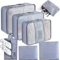 Miniatyrbild 1 av 7: Förpackningskuber Set med förvaringspåsar, mörkgrå, 40 x 30 x 12 cm, mörkgrå Dark gray