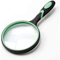 Miniatyrbillede 4 af 4: 10x håndholdt læsere for seniorer og børn - 100 mm 4 tommer ægte glas forstørrelsesglas