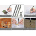 Miniatyrbillede 3 af 5: Modulær Magnetisk Magic Fidget Pen Diy Design Neutral Sjov Polar M/æske til gaver Gold