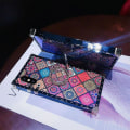 Miniatyrbild 3 av 5: National Style Square Case För Apple Iphone X/xs