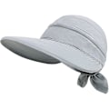 Miniatyrbilde 1 av 3: Simplicity Hats Upf 50+ Uv Sun Protective Convertible Beach Visir Hat gray