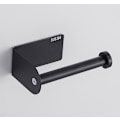 Miniatyrbillede 2 af 3: Moderne badeværelse vægmonteret toiletpapirrulleholder Sort håndklæde tissuepapirholder