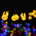Miniatyrbild 3 av 5: Solar Globe Ball 5m/7m Led String S Fy Girlander För Bröllop Utomhus En Rat Changeable 5meter-20led