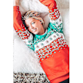 Miniatyrbillede 2 af 3: Hhcx-christmas Dame Langærmet striktrøje Xmas Print Jumper Toppe Red M