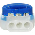 Miniatyrbillede 1 af 4: 3 ledningsstik, Elektriske selvafisolerende pigtailforbindelser 50 stk 50 pcs