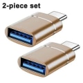 Miniatyrbild 1 av 5: Typ-c till USB 3.0, legering typ C-adapter, stöder upp till 5 g dataöverföring
