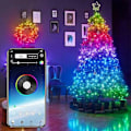 Miniatyrbild 4 av 4: USB Christmas Tree Fairy Lights Led String Lights Med Smart Bluetooth App Fjärrkontroll, 2m 20 Lampa 2m 20 lamp