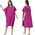 Pikkukuva 1 / 3: Adult Beach Quick Drying Cape Mikrokuituliina Kaksipuolinen Fleece-rantapyyhe