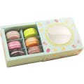 Miniatyrbilde 2 av 5: 12 macaronboks, konditorboks, macaronboks, dessertboks, 6 rister, for macarons