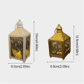 Miniatyrbilde 4 av 4: Ramadan Lantern Led hengende lanterner Ramadan dekorasjonslys