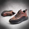 Miniatyrbillede 3 af 4: Mænd Vulkaniserede Sko Mode Luksus Krokodille Print Casual Sneakers