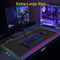 Miniatyrbillede 3 af 5: Rgb Led Large Extended Computer Keyboard Game Musemåtter 800x300x4mm