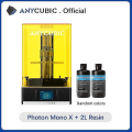 Pikkukuva 1 / 4: Anycubic 3D-tulostin Photon Mono X, UV-Cd-hartsitulostin 4k yksivärisellä näytöllä, App-kaukosäädin, print 192*120*250 mm Photon mono x add 2l