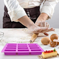 Miniatyrbillede 4 af 4: 2 stk Form Silikone Til Chokolade, Stor Energi Bar Maker Bagværk