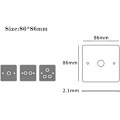 Pikkukuva 2 / 4: Retro Rocker Switch 1-4 Gang 2 Way Toggle kytkin seinävalaisin kytkin EU Plug Inte
