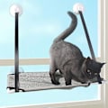 Miniatyrbilde 4 av 5: Hengekøye Vinduesete Katt Plassbesparende Vinduemontert Katt Seng Slitesterk S