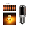Miniatyrbillede 4 af 5: Bremselampe Fejlfri Canbus 1 stk Canbus Bil Led Pærer Blinklys 1156 Ba15s P21w T20 7440 W21w Led Pærer 3014 144smd 7440 yellow