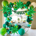 Pikkukuva 3 / 4: 50 kpl 12 pisteen foliokartioilmapallot Starburst Cone Mylar -ilmapallot
