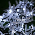 Miniatyrbild 2 av 4: Batteridrivna Dragonfly String Lights 20 LEDs Vattentät Belysning Trädgårdsdekor
