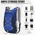 Miniatyrbild 5 av 5: Canvas Sling Bag Crossbody Ryggsäck Vandring Dagsäck Ryggsäck För