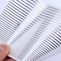 Miniatyrbillede 4 af 5: 1 stk Sølv Guldlinjer Stripe 3d Nail Sticker Geometrisk bølget stjernehjerte selvklæbende skyderpapirer Nail Art Transfer Stickers Glitter Line 5
